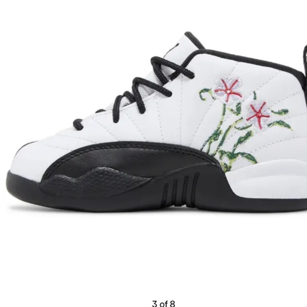 Air Jordan 12 Retro TD 'Floral' Sneakers- worn once